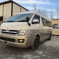 今週末のみ限定です。ハイエース　ガソリン　4WD  キャンピング...