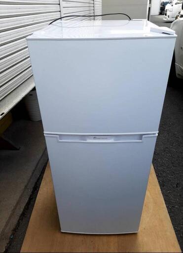 2022年最新美品！　動作確認済　TOHOTAIYO 2ドア冷蔵庫118L 左右ドア開き付け替え可能 ホワイト TH-118L2WH 直接取引大歓迎！大阪府枚方市