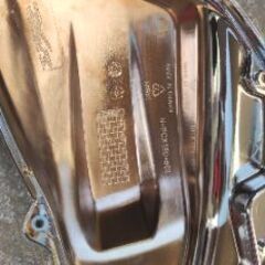 pcx125 jf28用　エアクリカバー　メッキの画像