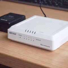 【スイッチングハブ】自宅まで取りに来てくれる方！