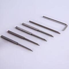 タガネ５本セット　スジボリ　ガンプラ　プラモデル　模型　K1の画像