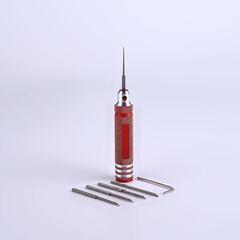 タガネ５本セット　スジボリ　ガンプラ　プラモデル　模型　K1の画像