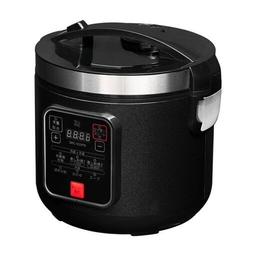 新品 石崎電機製作所 SRC-500PB 低糖質炊飯器 市販のお米から糖質カットされたご飯が炊ける低糖質炊飯器！