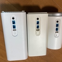 Wi-fiルーターセット 3台まとめ売りの画像