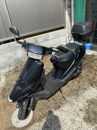 アドレスV100 リヤボックス付き