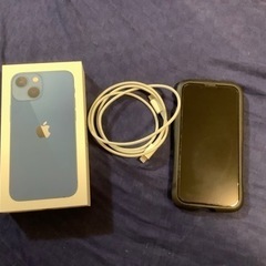 （問い合わせ中止）iPhone 13 mini 128GB ブルー