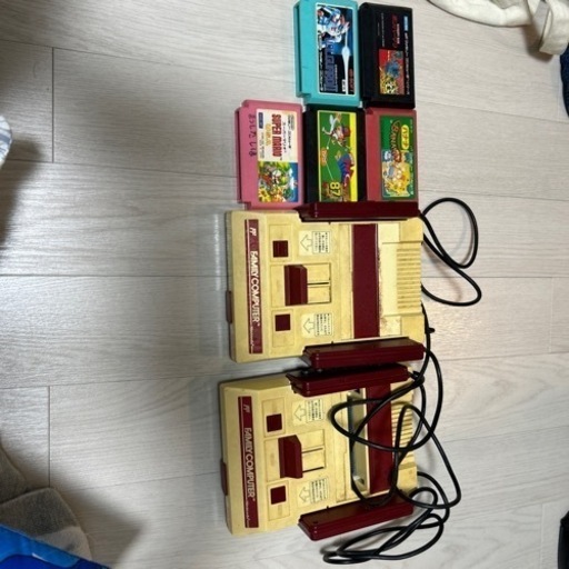 ファミコン ソフト５台付き