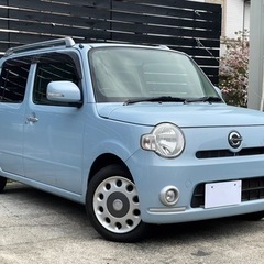 最安値★車検満タン★ダイハツミラココア+XルーフレールBluetoothナビTVの画像