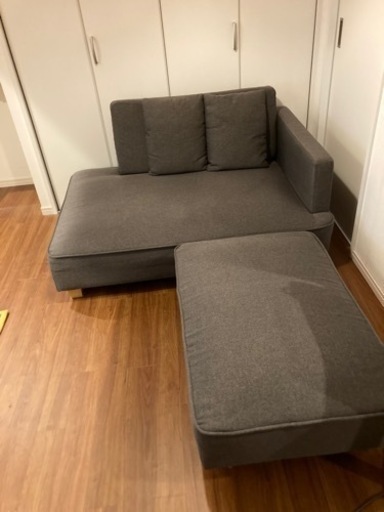早い者勝ち！ソファベッド　チャコールグレー　美品