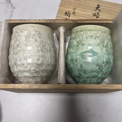 新品 たち吉 夫婦湯呑の画像