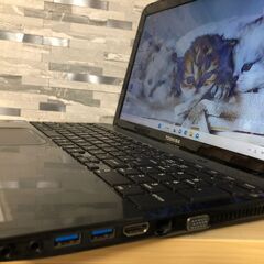 ☆１台限定・Ａランク・i5第三・新品SSD240GB・Webｶﾒﾗ・WIN11・Win10選択可・東芝・ﾌﾟﾚｼｬｽﾌﾞﾗｯｸ/Office2021付/15.6ｲﾝﾁ/メモリ8GB/無線/DVD・CD再生ソフト付　No.2304022の画像
