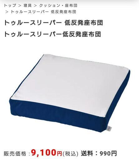トゥルースリーパー 低反発座布団