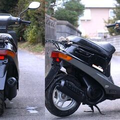 苫小牧港受取 『ホンダ ディオ AF18 初代 』 黒 スクータ...