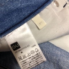 デニム　ショーパンの画像