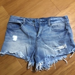 デニム　ショーパン