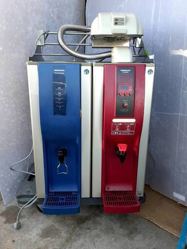 激レア！ホシザキホットコールドディスペンサー　青　DIC-5A-Pとホシザキホットディスペンサー　赤　DHM-15A セット！動作確認済 hira0327