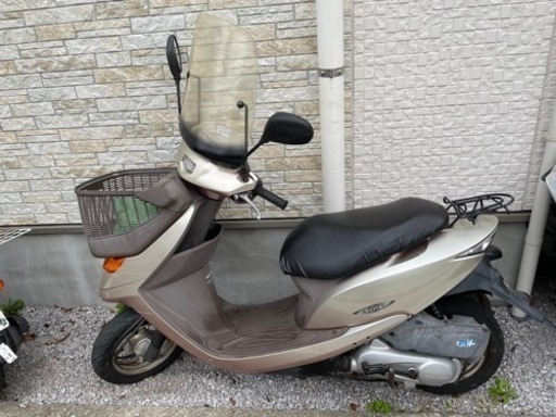 セル一発始動、バッテリー新品原付スクーター