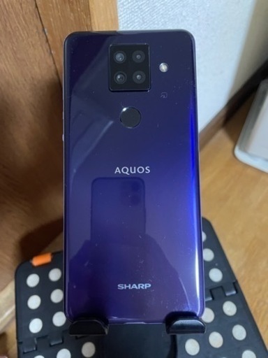 【ご成約】AQUOS sense4 plus パープル 128 GB　ACアダプター付