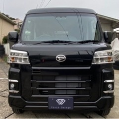 【新車】ダイハツ　ハイゼットカーゴ　クルーズターボ　ブラック
