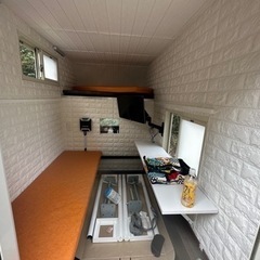 値段交渉可車中泊軽トラ用キャンピングシェルの画像