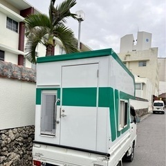 値段交渉可車中泊軽トラ用キャンピングシェルの画像