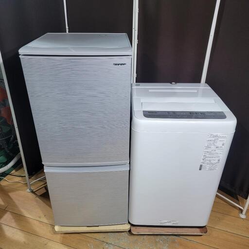 つけかえドア！SHARP × Panasonic 家電セット 🙇‍♂️売約済み‼️設置まで無料‼️つけかえドア対応モデル✨SHARP