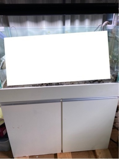 90cm水槽+アクロトライアングルグローライト