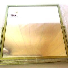 アルミ卓上ミラー  27✕26cm  新品未開封品