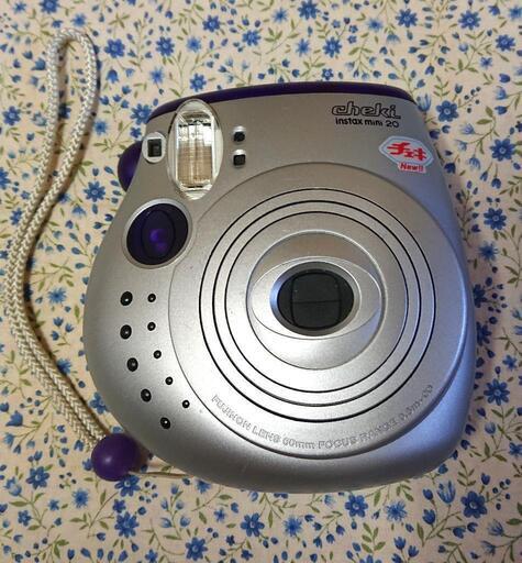 チェキ本体　INSTAX MINI20 パープル  (ネット決済変更可能)です！