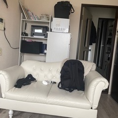 ソファ  白