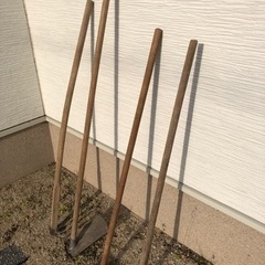 【取引済】農具　1本500円