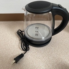電気ケトル 使用1回 箱付き