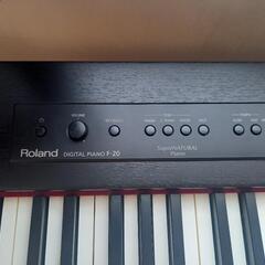 【応相談】Roland　F-20 DW 　デジタルピアノの画像
