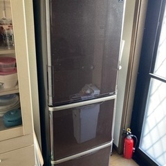 SHARP 冷蔵庫　両開き350L 2015年製