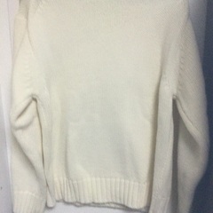 No.283  GU メンズ手編み風セーターの画像