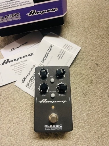 AMPEG ペダルプリアンプ CLASSIC