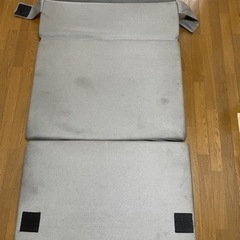 【キャンプ、車中泊用に使える】ソファーになるマットレス　ニトリ