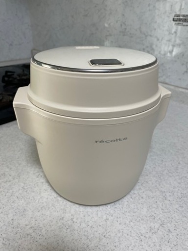 受け渡し予定者決まりました。値下げ！　おしゃれな炊飯器　2.5合