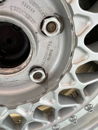 BBS RS 15インチ　タイヤバリ溝！