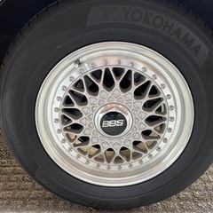 BBS RS 15インチ　タイヤバリ溝！