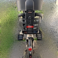 YAMAHA PAS Kiss電動アシスト付き自転車子供乗せ座席付きの画像