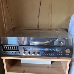 東芝　カセット・ラジオ付レコードプレイヤーの画像