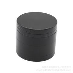 黒 4層 40mm グラインダー クラッシャー タバコ ハーブ用 K1