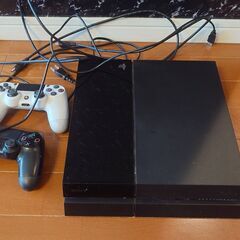 PS4 本体 CUH-1000A ジェットブラック 500GB コントローラー 2台、HDMIコード2ｍ付