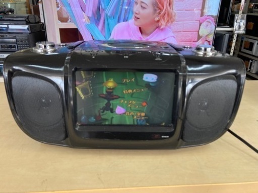 【店頭10％OFF】ヒロテック　7インチ液晶付きオールインワンDVDポータブルコンポ　リサイクルショップ宮崎屋　住吉店　23.10.23ｋ