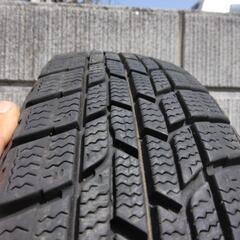 【御礼受け渡し決定】145/80R13スタッドレスタイヤ　履きつぶし用にの画像