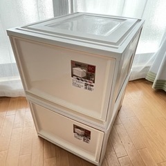 【アイリスオーヤマ】クローゼット　収納ケースの画像