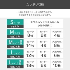 【アイリスオーヤマ】クローゼット　収納ケースの画像
