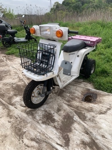 ホンダジャイロX TD01 実動！フロントタイヤ新品！