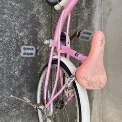 女の子用 自転車の画像